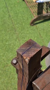 1.8M views · 10K reactions | Axe Hanging : Beautiful cross wedge from...
