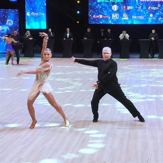 Jive. Vladimir Lozhnikov & Veronika Maidanyuk. Pro Am Diamond Cup, La. Minsk Open Championship 2026