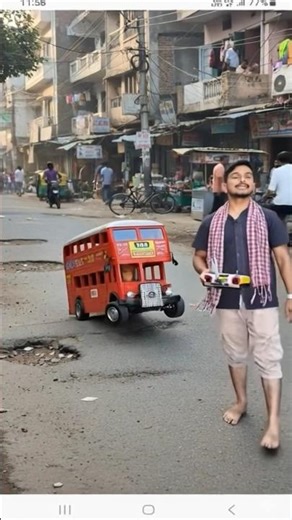 Rc Remote control bus 🚌 off road testing 😱 #shorts