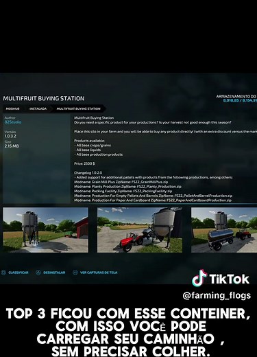 MODS que USO no meu FARMING - Os 5 Melhores Mods para Caminhão