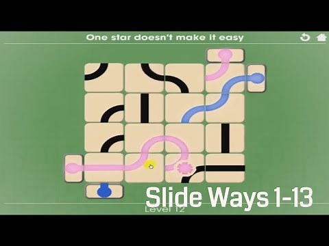 Slide Ways Walkthrough Part 1 Level 1 - 13 Cool Math Games