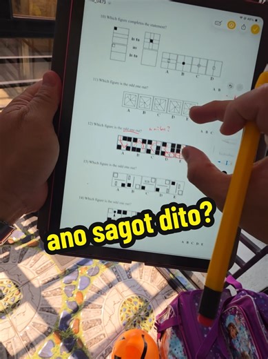 odd one out problem, sa abstract reasoning.
