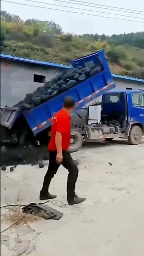 Coal unloading process