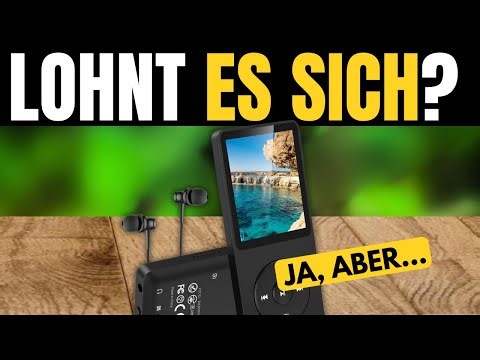 AGPTEK MP3 Player 16GB, 1.8" Screen, Portable Music Player with 70h Battery Life, Headphones, FM ...