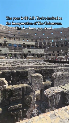 Inside of The Colosseum