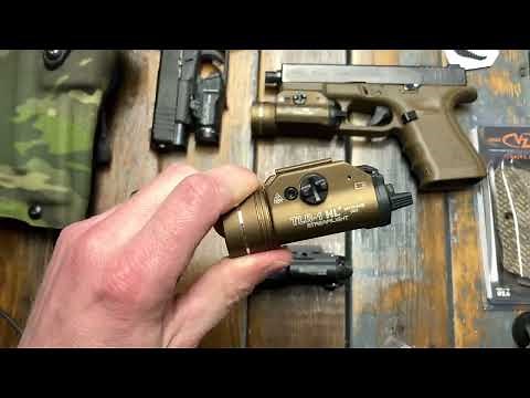 Pistol Lights: #Streamlight TLR-1 HL vs. #Surefire X300 Turbo | Which one rules? #Safariland