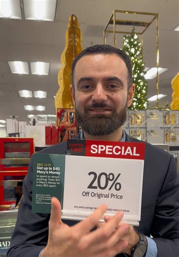 Macy’s 20% Off Large & Jumbo Fragrances Sale