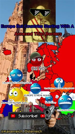 Countries with A #austria #europe #map #geography #habsburg