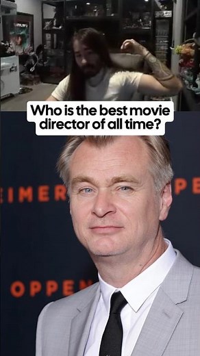 MoistCr1tikal on the best movie director of all time #movies #moviedirector #nolan #penguinz0