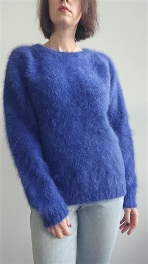 Very Soft and Gorgeous Vintage Angora Sweater - Etsy