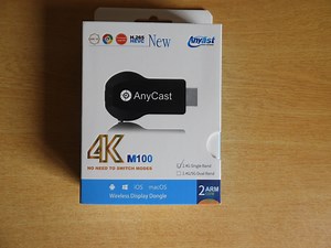 AnyCast4K(M100)アンドロイド・Windows10設定・接続方法!無線でテレビに映す方法！ ｜ 多趣味のんびり日記帳