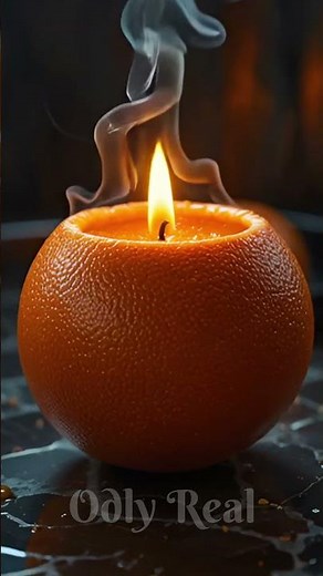 Candle Fruit: When Juice Becomes Fire | Cinematic Realism 🔥🍊 #Shorts #3danimation #funny #viral