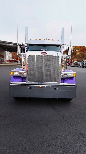 Purple Reign 👑 💜 It’s #FeaturedTruckFriday and this week Hunter Truck - Scranton is showing off a ride fit for royalty: a 2025 Peterbilt 589 in a bold shade of purple that’s sure to turn heads on every haul. This truck is powered by: Cummins X15 Engine, 565 HP / 1850 Torque, Eaton Fuller 18-sp. Manual Transmission, Front Axle: 13200, Rear Axle: 40000, 72" Platinum Interior Sleeper, and Royal Purple and White Seminole Paint Scheme. 🔗Full truck details here: https://bit.ly/4oY7far 📞Interested?
