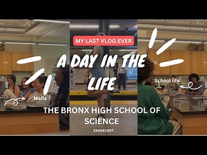 A day in my life at the Bronx High School of Science | nyc high school vlogs