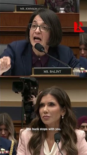 Balint Sends Stark Warning To Kristi Noem