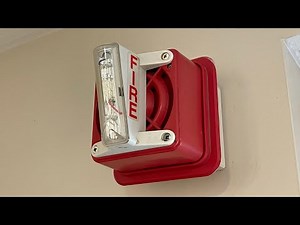 Basement Fire System Test 54 | Autocall Voice Evac - Federal Signal Speaker/Strobes