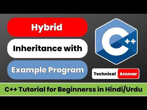 Hybrid Inheritance in C++ | Diamond Problem | C++ Inheritance Part-7 | C++ Tutorial #75