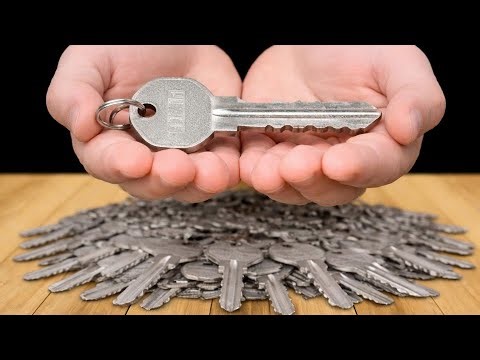 Every house needs it, but nobody makes it! A key to open - every lock.
