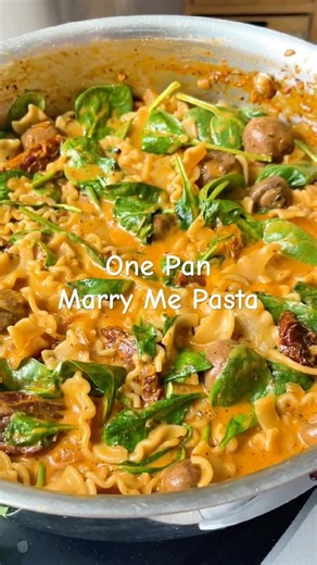 One Pan Marry Me Pasta 💍 vegan + gluten-free