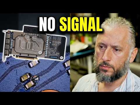 Customer Ruined an Expensive A5000 GPU (Water Block Disaster)