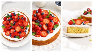 This light, fluffy Almond Flour Lemon Cake recipe is perfect with fresh berries and whipped coconut cream. It's gluten-free, grain-free, dairy-free, paleo perfection! GET THE RECIPE: https://www.onelovelylife.com/almond-flour-lemon-cake/ | One Lovely Life | Facebook