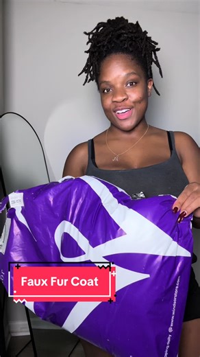 Stylish Faux Fur Cow Print Coat Review