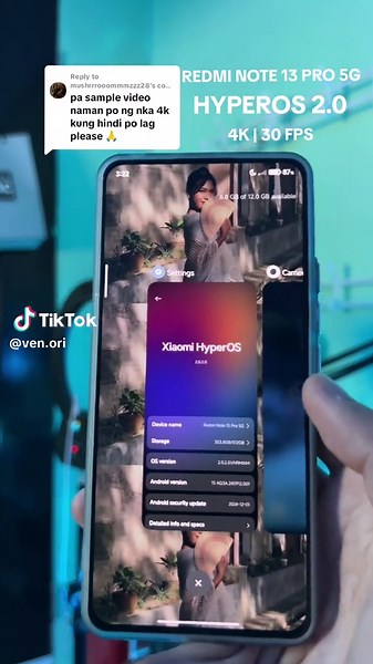 REDMI NOTE 13 PRO 5G: HyperOS 2.0 Video Test Review