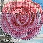 Leisure Arts-Diamond Art by Leisure Arts - Powered by Diamond Dotz - 5D DIY Diamond Painting Kit - Rose Design