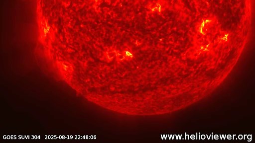 Sun Unleashes Two Massive Prominences In View From NOAA Satellite