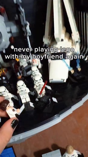 creebus on Instagram: "why’d he even ask to play… #boyfriend #lego #girlfriend #starwars"
