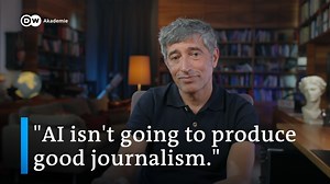 33 reactions | Is it possible to use artificial intelligence in journalism in a constructive manner? Science journalist Ranga Yogeshwar says "yes," but adds that AI needs some deeper contemplation and humans always need to be in the loop. Hey journalists, what are you using generative AI for? https://p.dw.com/p/4cDbQ | DW Akademie | Facebook