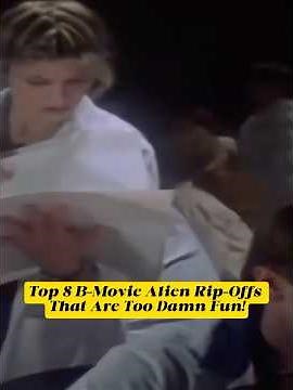 Top 8 B Movie Alien Rip Offs That Are Too Damn Fun!#shorts #movie #tvshow