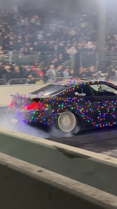 364K views · 4.7K reactions | Infiniti Wall Activated Christmas Lights At The Final Irwindale Speedway Event | The Octane Army | Facebook