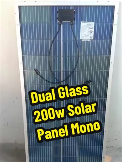 200W Mono Dual Glass Solar Panel Review