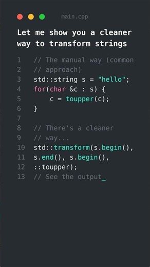 A better way to write c++ 🚀 #programming #coding #c++