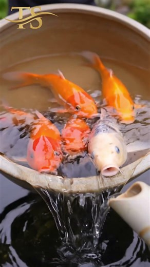 These Rainbow Fish Are So BEAUTIFUL 😍🌈 #koifish #shorts #fishpond