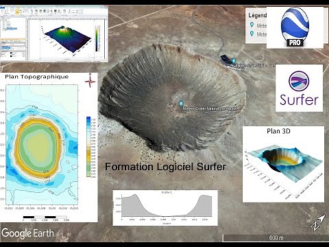 Formation Logiciel SIG Surfer 19 : la cartographie