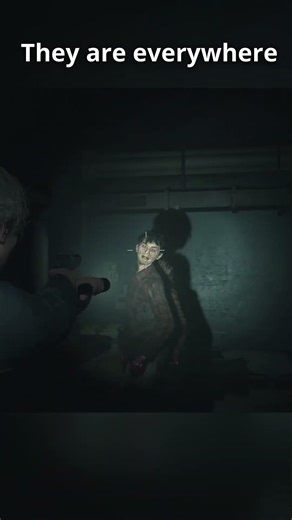 This got real intense really fast #games #re2remake #residentevil #residentevil2