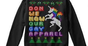Here are 5 super queer sweaters you can wear home for the holidays - LGBTQ Nation