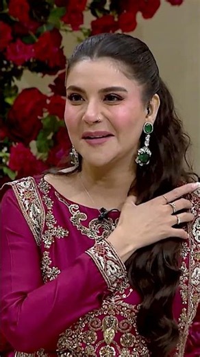 I Love You Mama! 😁 #saharhashmi #goodmorningpakistan #resham #nidayasir #shorts
