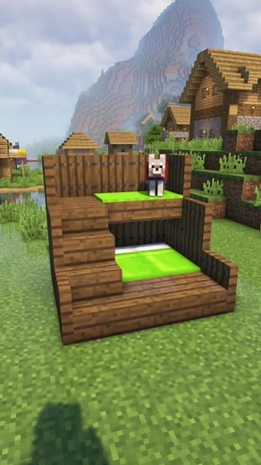 Cool Dog House in Minecraft!