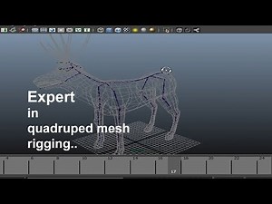 [Animal rigging in maya tutorial]: How to make animal rigging (Lesson 1)