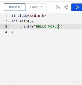 #coding My first code in C