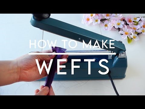 How to Make Wefts | No Sewing! | Cosplay Wig Weft Tutorial