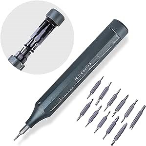 Amazon.com: Morcoxina Precision Screwdriver Set, 22 in 1 Mini Screwdriver Sets, Manual Pen Shape Small Screwdrivers, Repair Tool Kit for Electronics, Eyeglass, Phone, Watch : Tools & Home Improvement