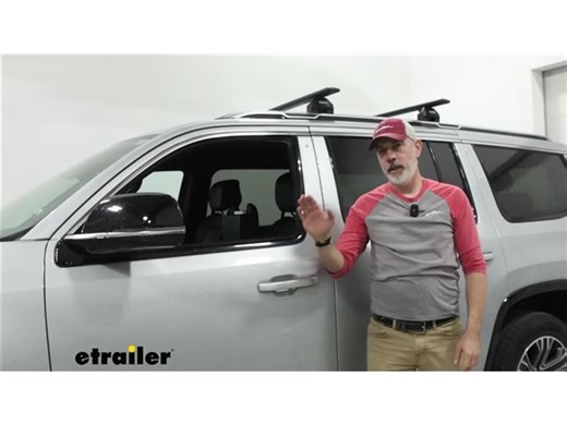 Installing the Thule WingBar Evo Roof Rack for Flush Rails on a 2025 Jeep Wagoneer