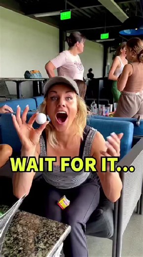 Crazy golf prank with exploding ball surprise moment