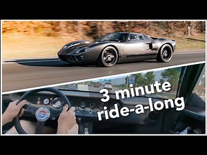 Superformance GT40 Highway Pull & Short Cruise HIGH REV & LOUD #cars #racecar