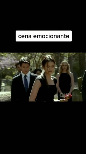 Jenna's Heartfelt Funeral Scene in The Vampire Diaries