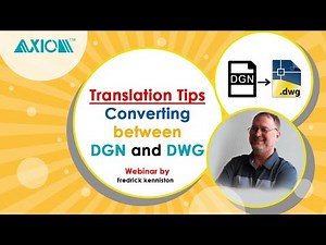 MicroStation/AutoCAD TranslationManager – Conversions Between DGN & DWG Done Right the First Time.